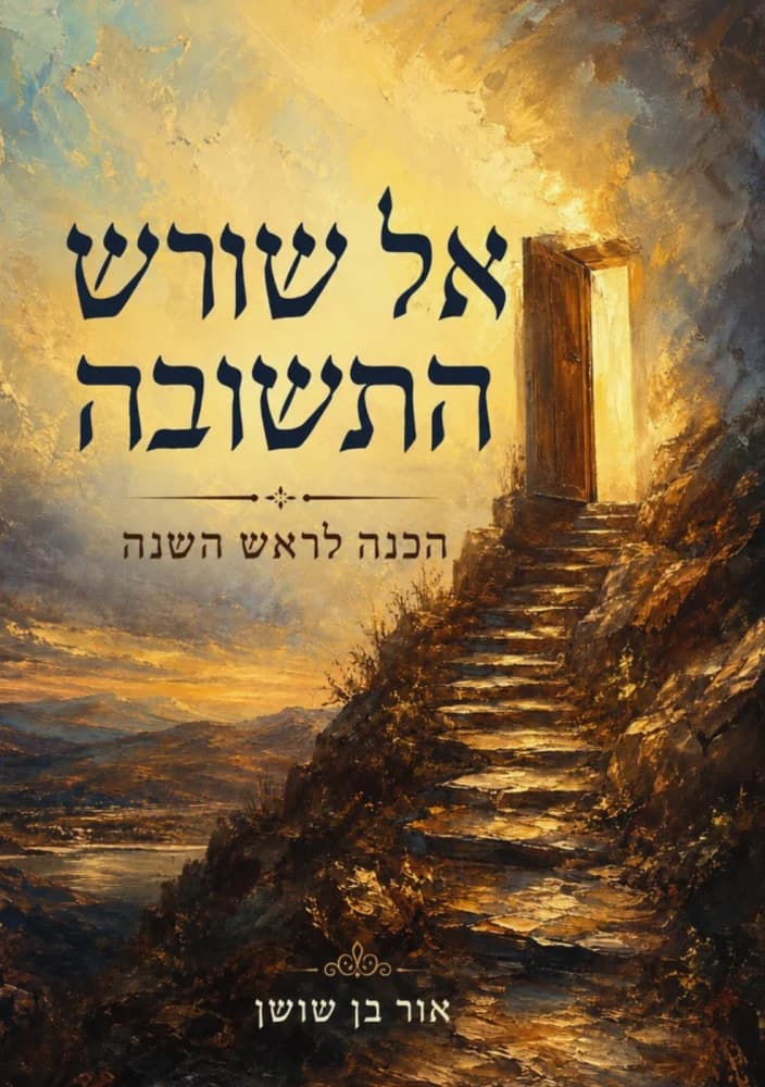 כריכת הספר אל שורש התשובה — הכנה לראש השנה
